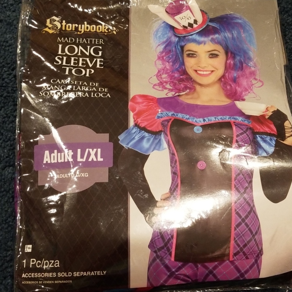 Mad hatter long sleeve top